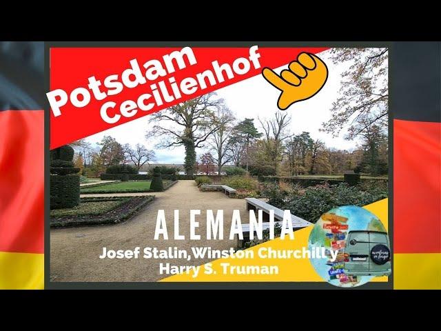 Que ver en Alemania -POTSDAMCastillo de Cecilienhof -QUE ver en  POTSDAM - Un DIA en POTSDAM 2021