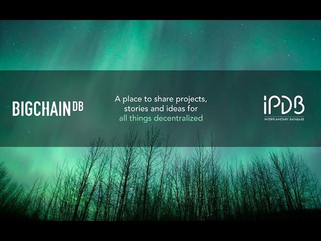 IPDB / BigchainDB meetup - Resonate by Peter Harris