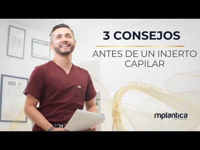 🟢 3 Consejos para un INJERTO CAPILAR