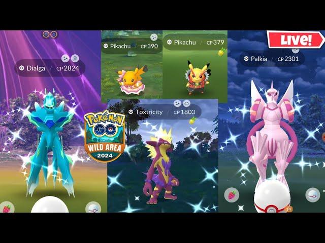 Hunting️Shundo Primal & Mighty Mon On 2nd Day Wild Area #PokemonGo