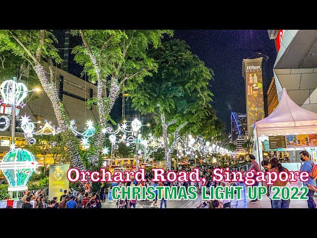 Lights on The Great Street, Orchard Road | Christmas Light Up 2022