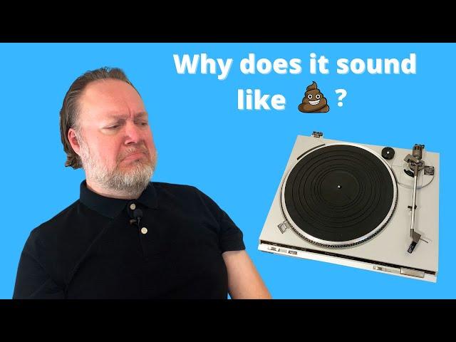 5 Reasons Your Turntable Or Record Player Sounds Bad, Muffled or Distorted - A Beginner's Guide!