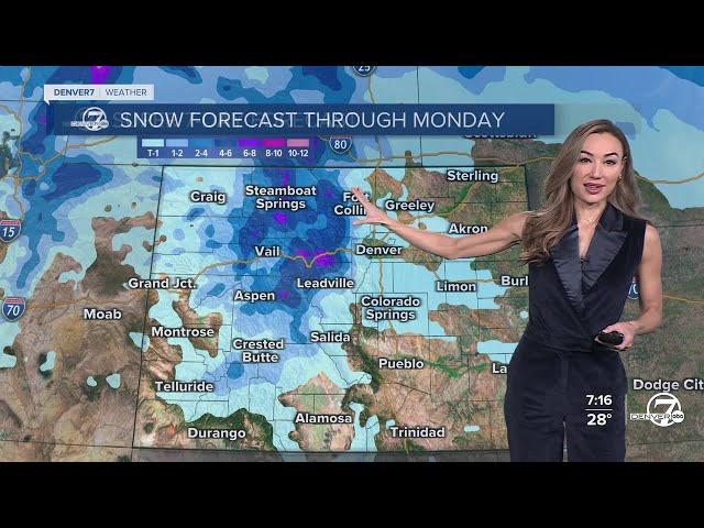 Colorado weather: Break in mountain snow before high wind gusts arrive