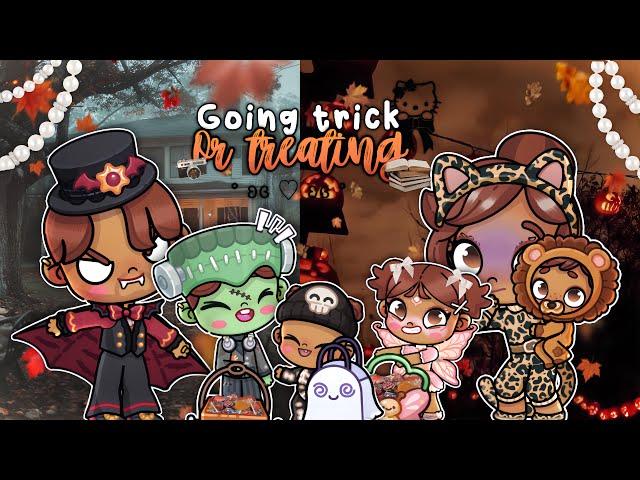 Going trick or treating! 🪵 || *with voice* || avatar world