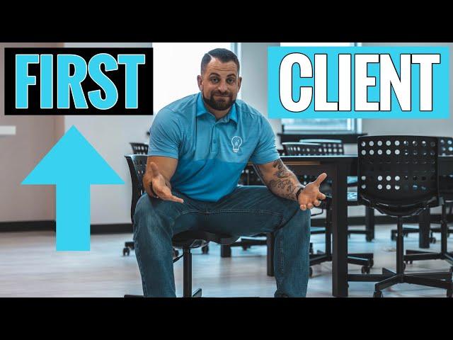 How to Start A Construction Company | Finding Your FIRST CLIENT