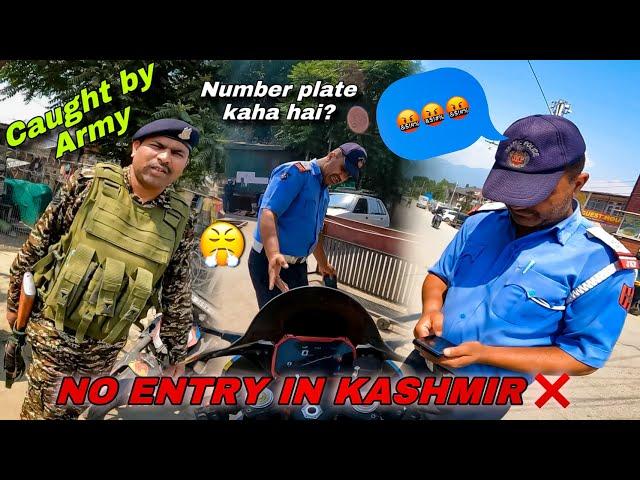 Stopped by Kashmir Police  Srinagar 2 Sonamarg  Ladakh ep.2