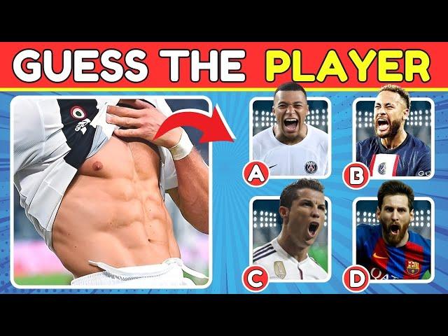 Ultimate Football Quiz: Guess the Famous Player and Unlock Ronaldo, Messi, Neymar, Mbappe & More