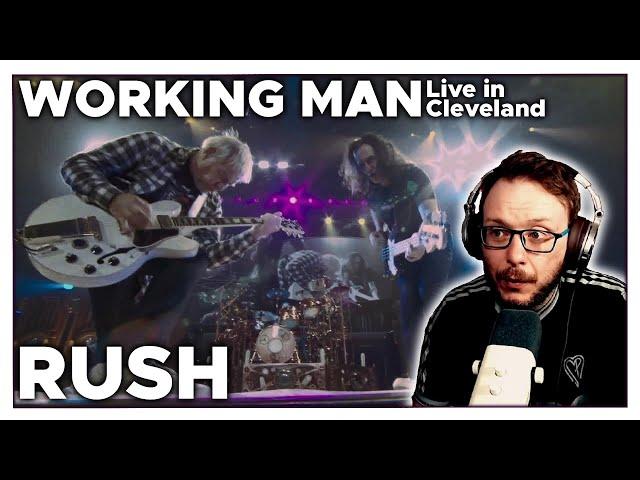 Rush - Working Man (Live in Cleveland) REACTION!