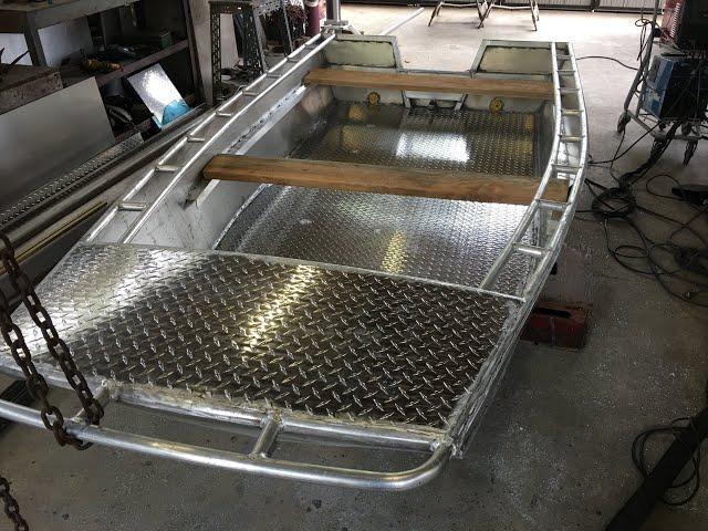 11 foot Aluminum boat build