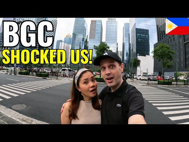 Exploring BGC -The Most Modern & Upscale District in Philippines | Filipina & Foreigner Adventure!