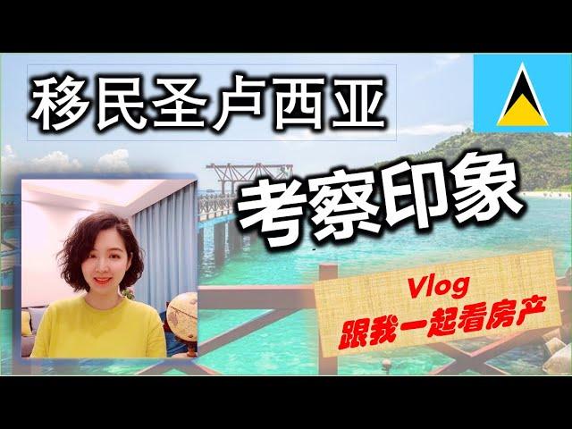 VLOG跟我一起看圣卢西亚房产#圣卢西亚考察印象#圣卢西亚护照#加勒比海岛国护照#小国护照#真真话移民