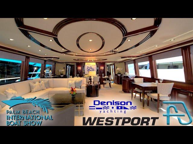 $10.8 Million "Friendly Confines" 2015 112' WESTPORT at Palm Beach International Boat Show 2021