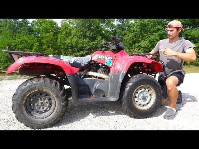 Seller Said This $250 ATV Wouldn't Move...I Fixed It In 20 Minutes