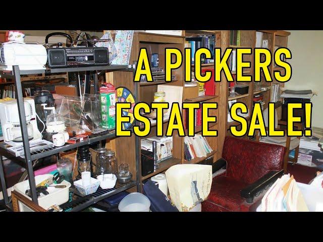 A PICKERS ESTATE SALE! THESE OWNERS KEPT EVERYTHING AND YOU CAN GO BUY IT ALL NOW! #reseller #ebay