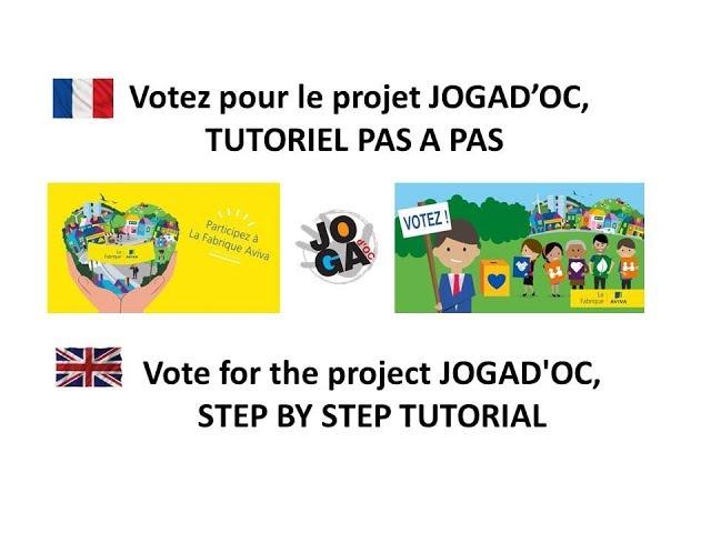 JOGADOC TUTORIEL DE VOTE CONCOURS AVIVA LA FABRIQUE