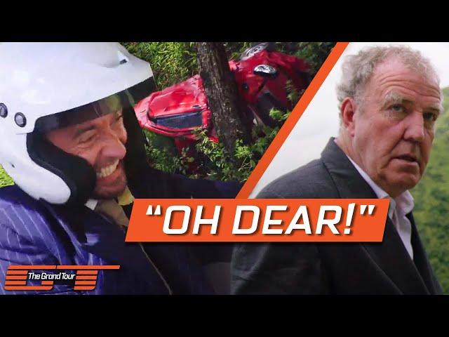 Richard Hammond's Chinese Hill Climb Crash in Three-Wheeled Car | The Grand Tour