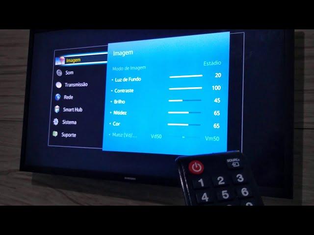 Como programar e sintonizar  os canais da TV Samsung