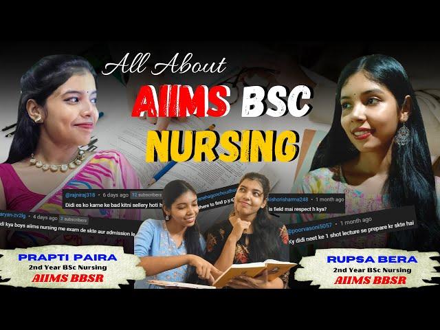 AIIMS se BSc Nursing kaise karen || Syllabus - Eligibility - Salary - Career || Q&A Session