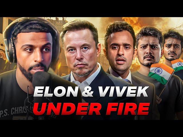 Elon Musk And Vivek Ramaswamy Get BACKLASH From MAGA On Immigration!