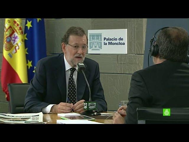 Las seis respuestas comprometidas de Mariano Rajoy en la entrevista con Carlos Alsina