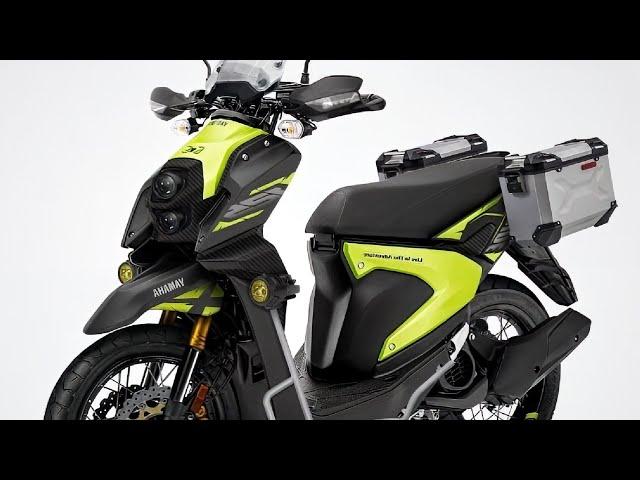 2024 YAMAHA NEW ADVENTURE SCOOTER XRIDE 125 OFFICIALLY LAUNCHED - REVIEW PRICE, SPECS AND FEATURES