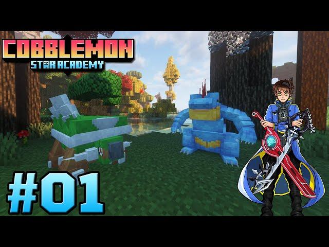 Cobblemon: Star Academy Playthrough with Chaos & the Lads part 1: Pokemon but Square