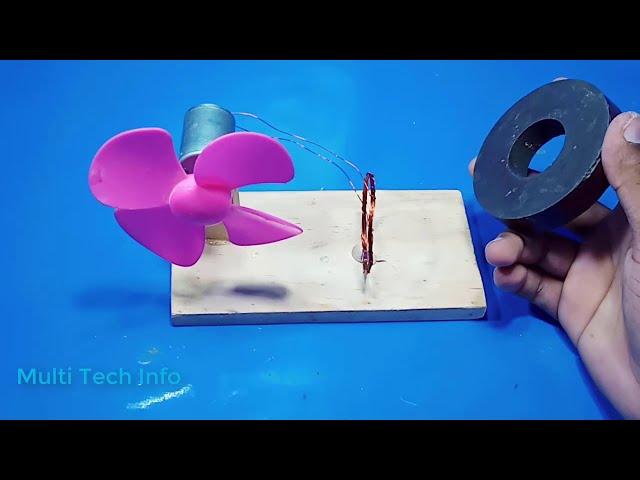 How to Make Free Energy Generator Using Magnet and Copper Coil