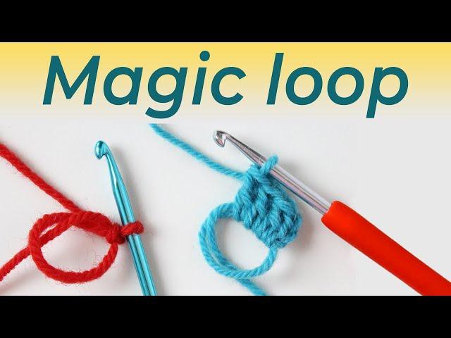 The best magic ring to start crochet