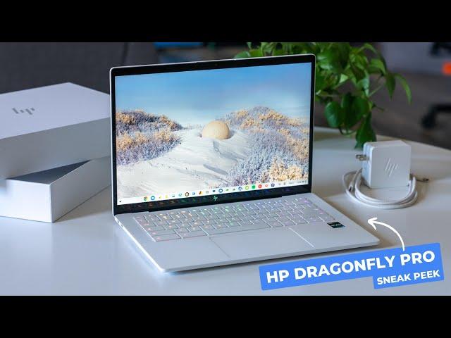 We Have The HP Dragonfly Pro In The Office: Quick Sneak Peek!