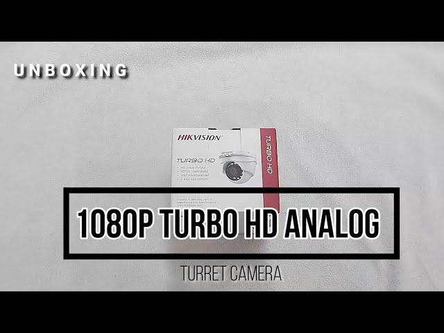 Unboxing Hikvision Turbo HD Turret Camera|Model: DS-2CE56D0T-IRMF