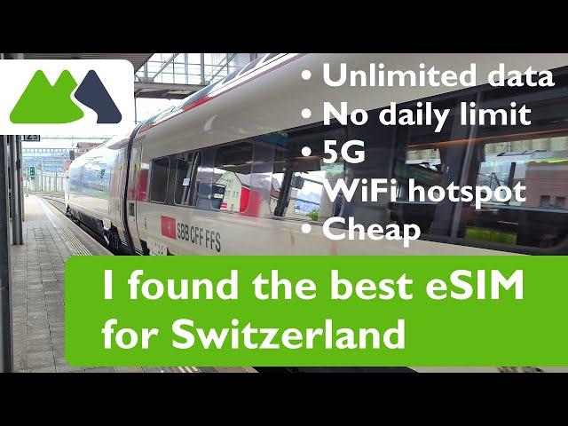 I found the best eSIM for traveling to Switzerland (and the rest of Europe)