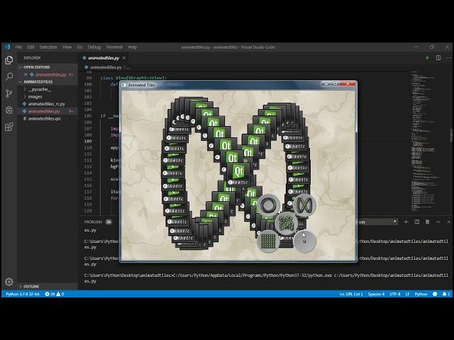 Pyqt5 Animations