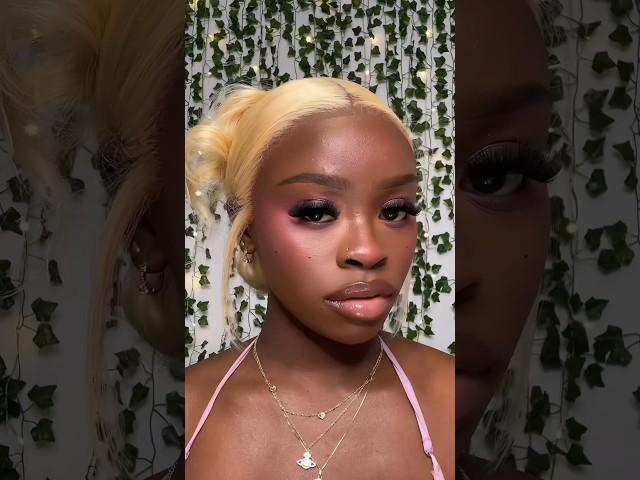 Fairy makeup look  on dark skin | black women‍️