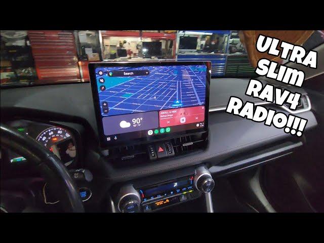 Installing a 13" Android Radio on a Toyota Rav4