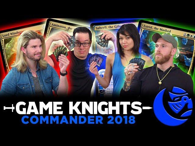 Commander 2018 w/ Kyle Hill and Cassius Marsh | Game Knights 20 | Magic the Gathering EDH Gameplay