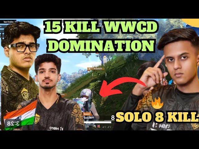 15 KILL DOMINATION WWCD GODLIKE ESPORTS | 8 KILL SIMPP | sky esports @GodLikeEsportss ​⁠@Punkk