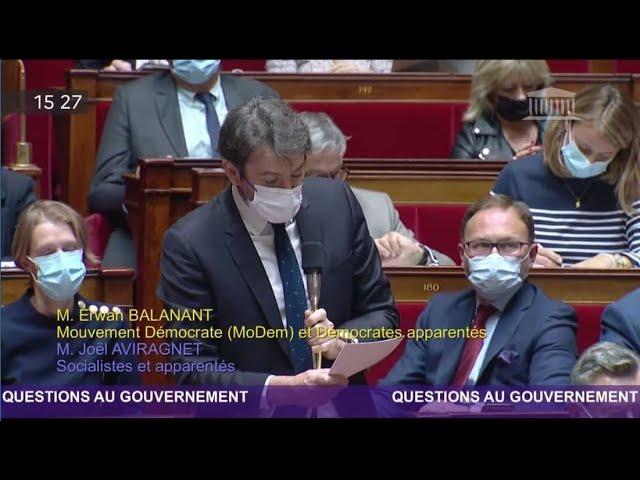 Erwan Balalant : QAG sur le harcèlement scolaire suite au suicide de Dinah