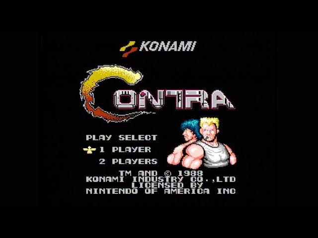 Contra (NES) Full Run with No Deaths