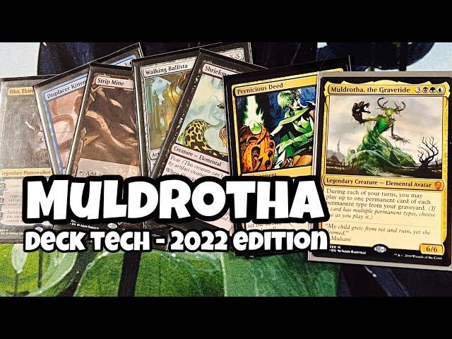 Muldrotha 2022 Deck Tech - RISE MY PRETTIES // Magic the Gathering // EDH // Commander // Graveyard