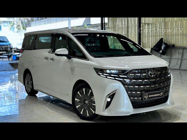 All New Toyota Alphard Executive Lounge ( 2024 ) - 2.5L HYBRID E-Four | White Color