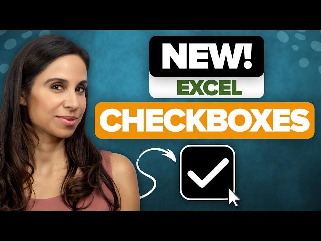 Excel's NEW Checkboxes Are Incredibly Cool! Here's why