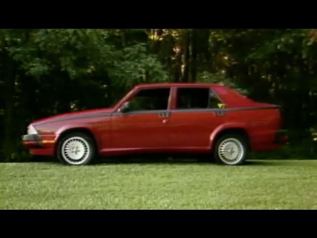 MotorWeek | Retro Review: '88 Alfa Romeo Milano