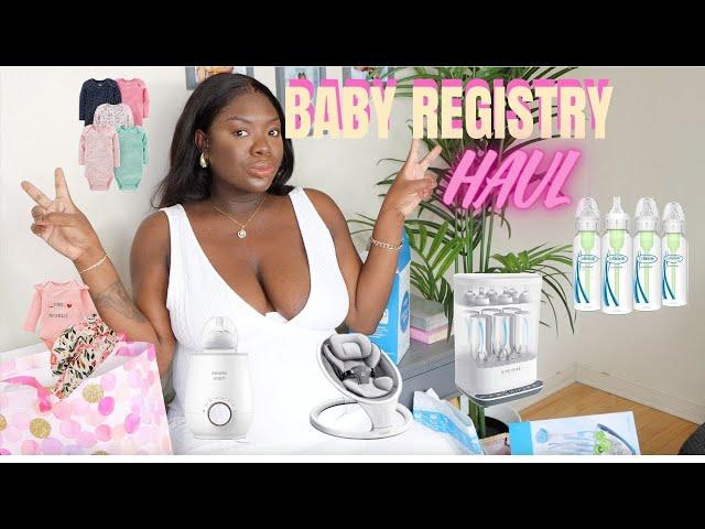 Baby Registry Haul | Amazon Baby Registry | What I Got From My Baby Registry As a 3rd time mom!