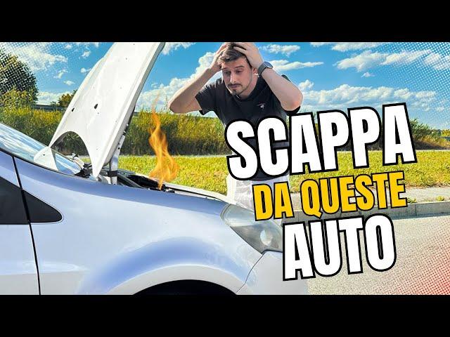 5 AUTO DA CUI DEVI SCAPPARE