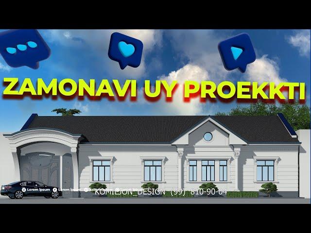 ZAMONAVIY UY PROEKTI