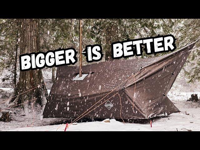 Camp Upgrade With The Onewind Penumbra Hammock Hot Tent Review