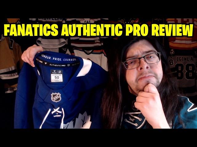 Reviewing The Fanatics Authentic Pro Jersey!