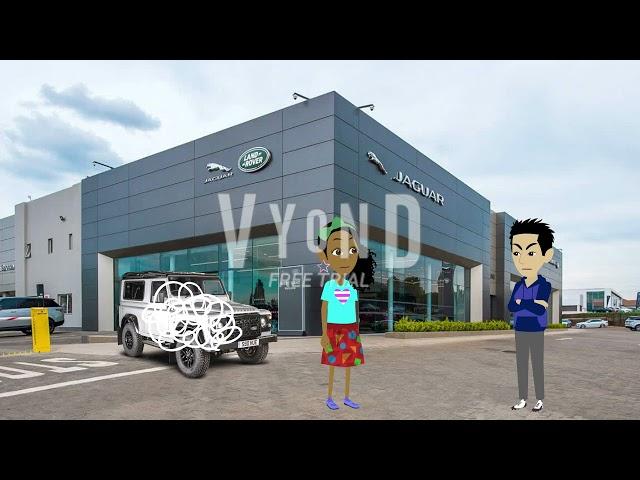 Jackie sprays fire extinguisher on the "Land Rover Defender"/grounded - ft. Nanimator