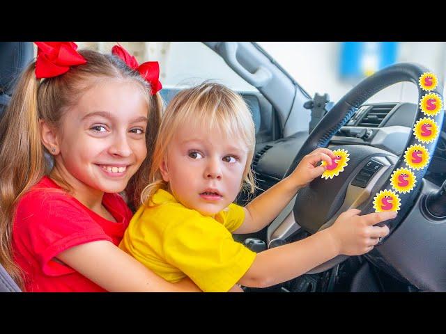 We are in the car song | Nursery Rhymes & Children Songs by Sunny Kids Songs