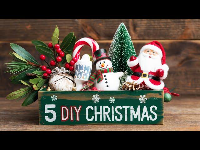 5 Simple Christmas Tree DecorationsDIY Christmas Crafts You Can Make at Home 2024